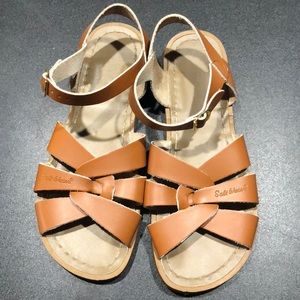 Brown Saltwater Sandals; Sz 10